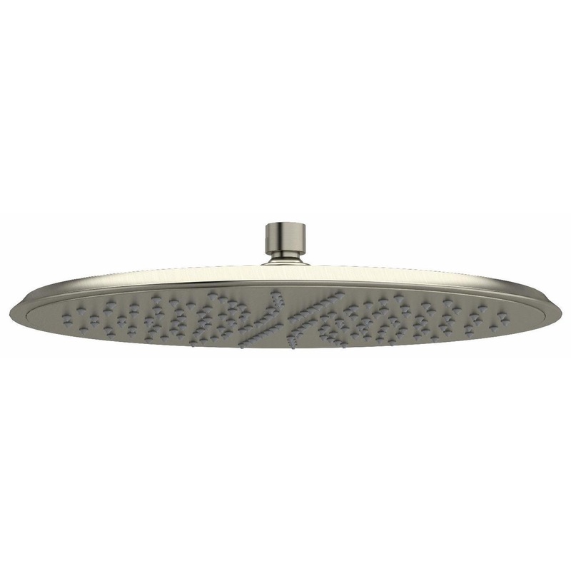 13″ Rain Round Showerhead with 1.8 GPM – Brushed Nickel 412BN-WS RIOBEL