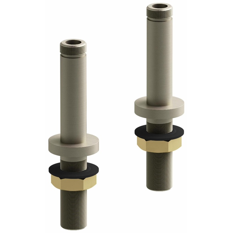 4″ Deck Mount Riser Pair – Brushed Nickel TU04BN RIOBEL