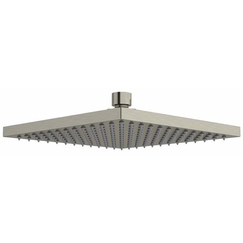 8″ Rain Square Showerhead with 1.8 GPM – Brushed Nickel 488BN-WS RIOBEL