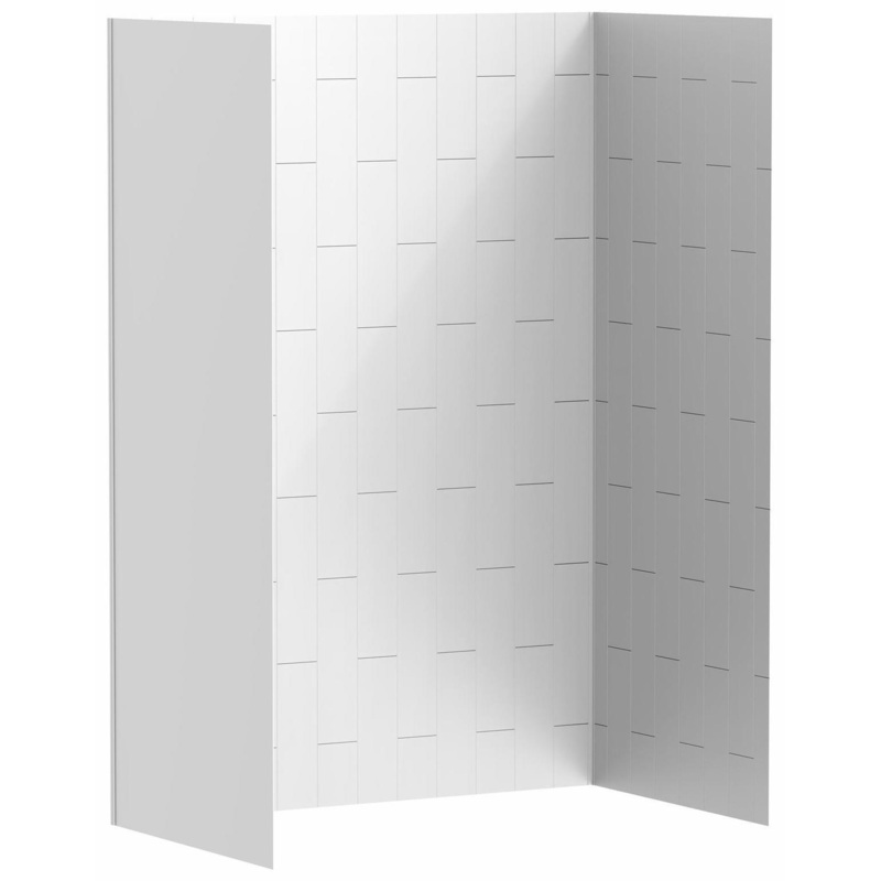 Aspirations 60″ x 36″ x 84″ Shower Wall Kit – White 2951SWT36.020 American Standard