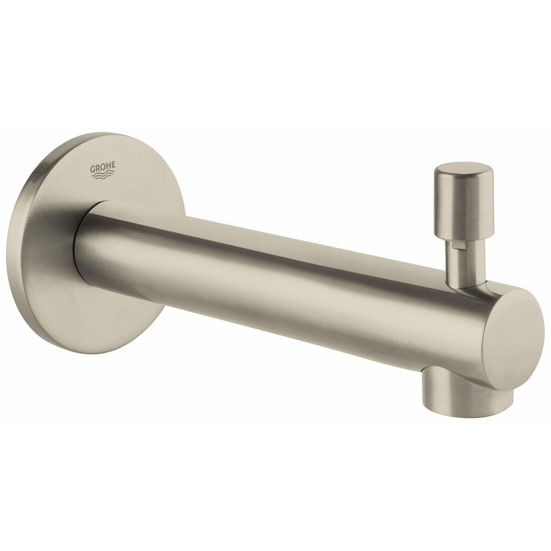 Concetto Tub Spout with Diverter – BRUSHED NICKEL 13275EN1 Grohe