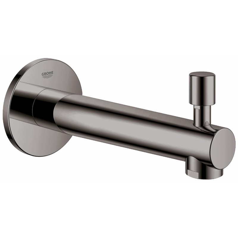 Concetto Tub Spout with Diverter – HARD GRAPHITE 13275A01 Grohe