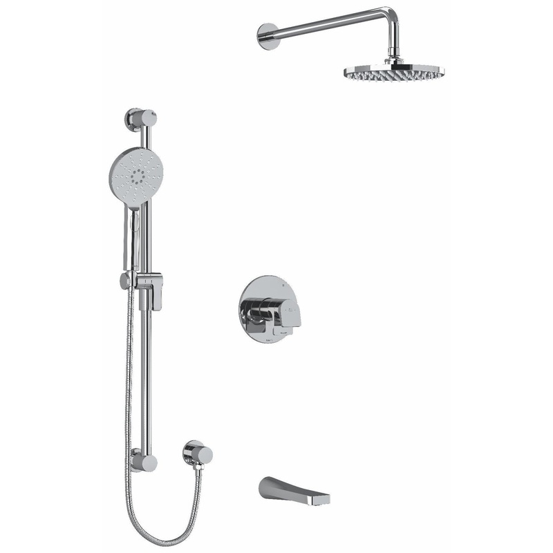 Ode Tub & Shower Faucet Trim – Chrome TKIT1345ODC RIOBEL