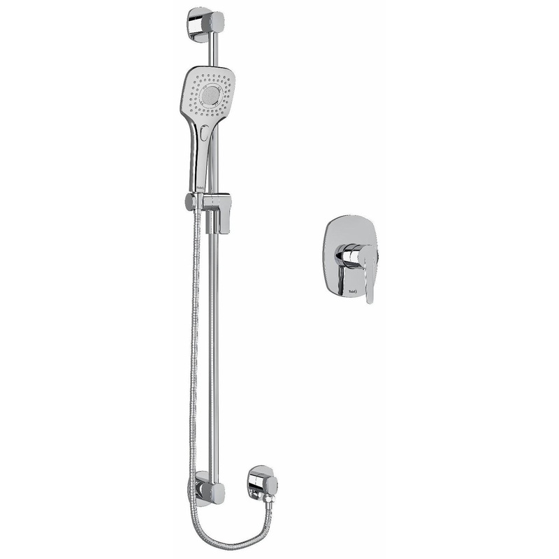 Venty Pressure Balance Shower Faucet with Expansion PEX Connection – Chrome VY54C-EX RIOBEL