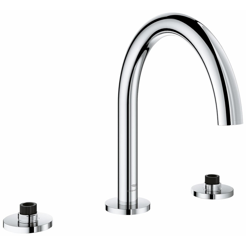 Atrio 3-Hole Roman Tub Filler Trim – CHROME 25273000 Grohe