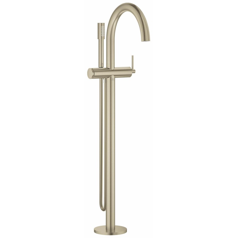 Atrio Freestanding Tub Faucet Trim with Hand Shower – BRUSHED NICKEL 24368EN0 Grohe