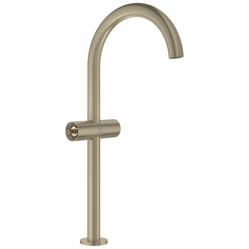 Atrio Single Hole Bathroom Faucet (Less Handles) – BRUSHED NICKEL 21161EN0 Grohe