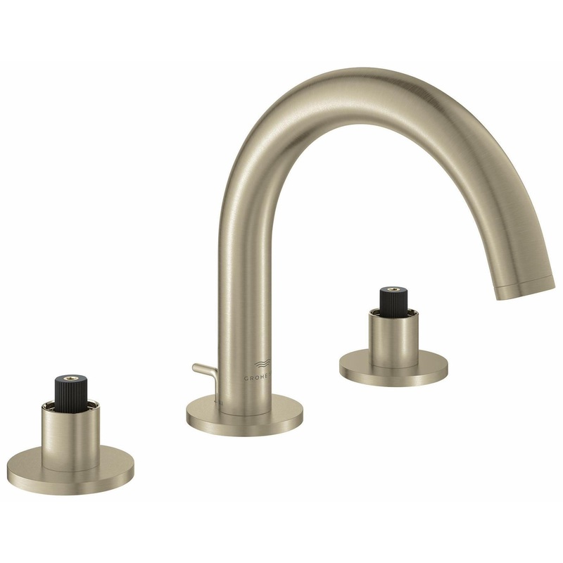 Atrio Widespread Bathroom Faucet (Less Handles) – BRUSHED NICKEL 20660EN0 Grohe