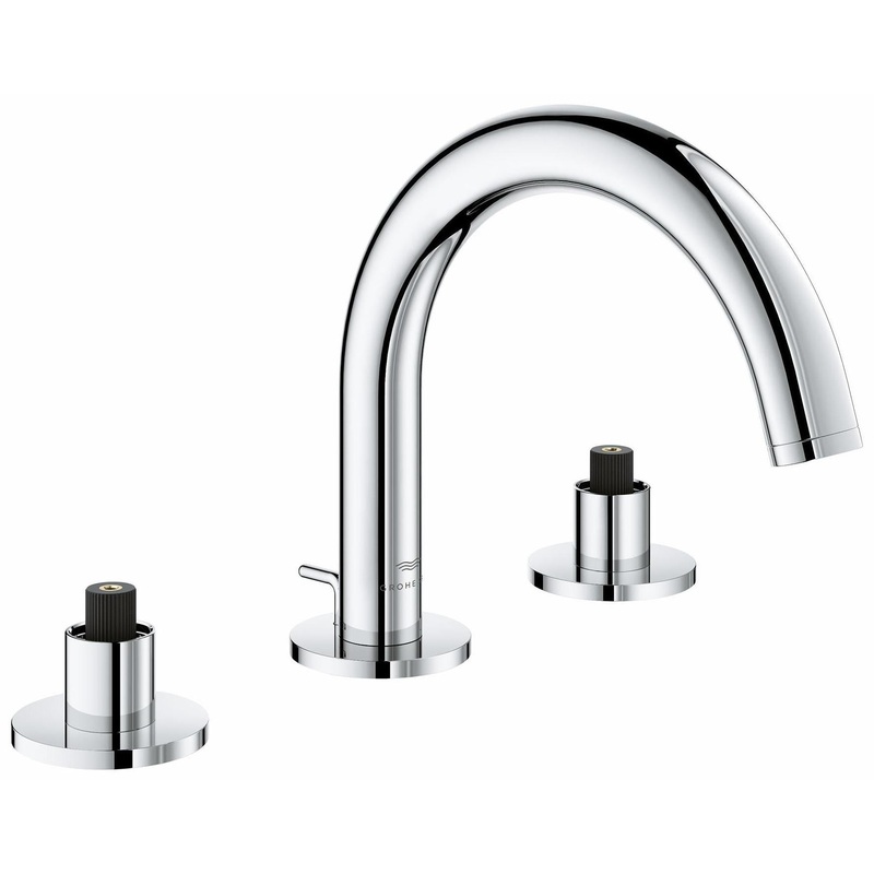 Atrio Widespread Bathroom Faucet (Less Handles) – CHROME 20660000 Grohe