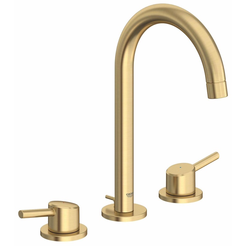 Concetto Widespread Bathroom Faucet – BRUSHED COOL SUNRISE 20217GNA Grohe