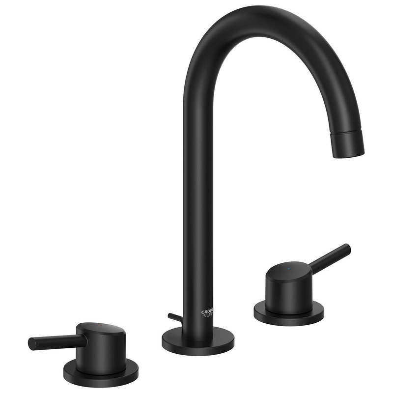 Concetto Widespread Bathroom Faucet – MATTE BLACK 20217243A Grohe