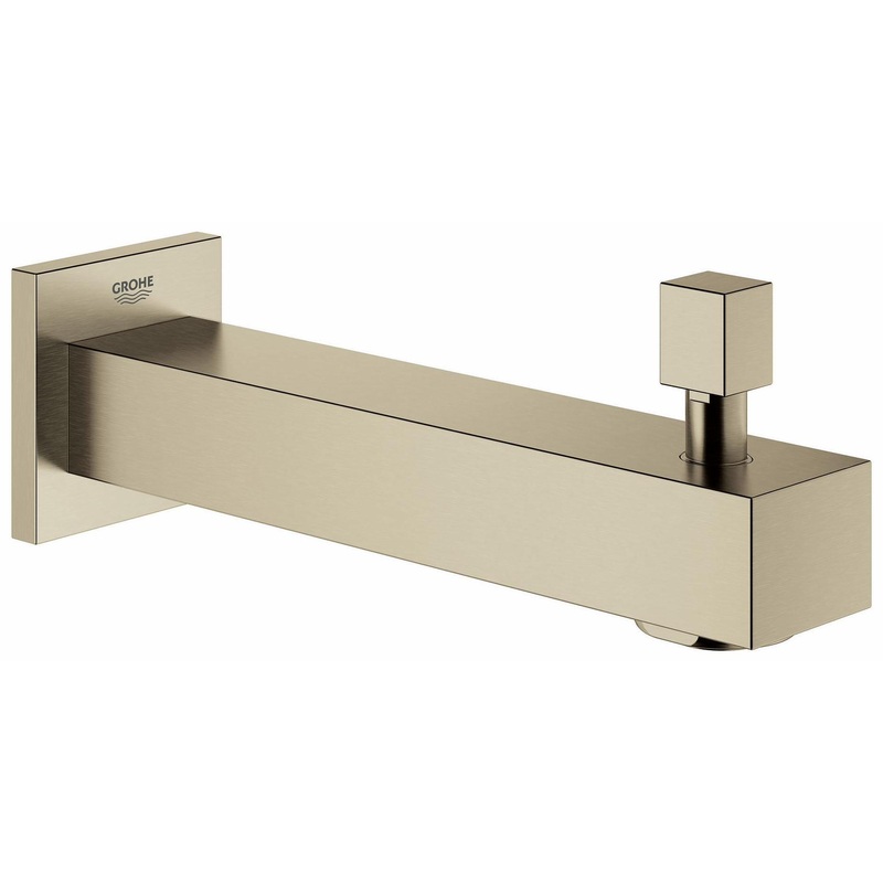 Eurocube Tub Spout with Diverter – BRUSHED NICKEL 13307EN0 Grohe