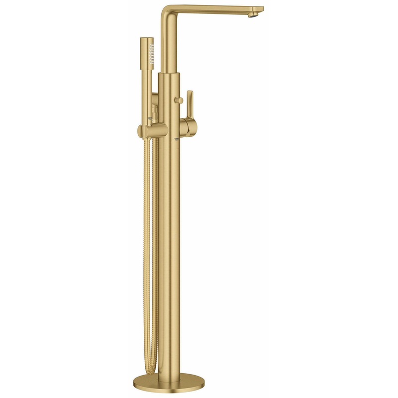 Lineare Freestanding Tub Faucet Trim with Hand Shower – BRUSHED COOL SUNRISE 23792GN1 Grohe