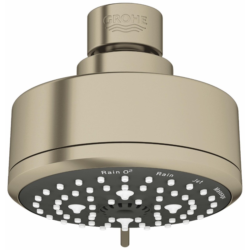 Tempesta 100 4-Function Shower Head – BRUSHED NICKEL 26043EN1 Grohe