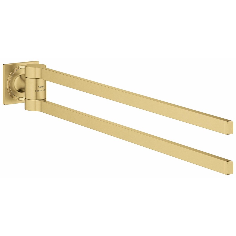 Allure Double Towel Bar – BRUSHED COOL SUNRISE 40342GN1 Grohe