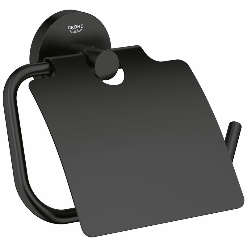 Essentials Toilet Paper Holder – MATTE BLACK 403672431 Grohe