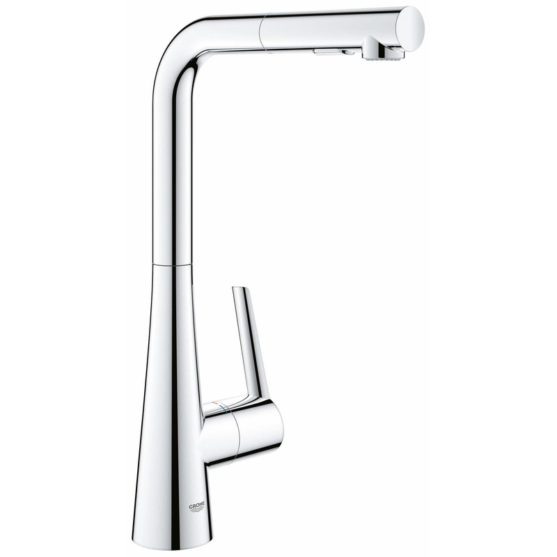 Zedra Kitchen Faucet with Pullout Spray – CHROME 33893002 Grohe