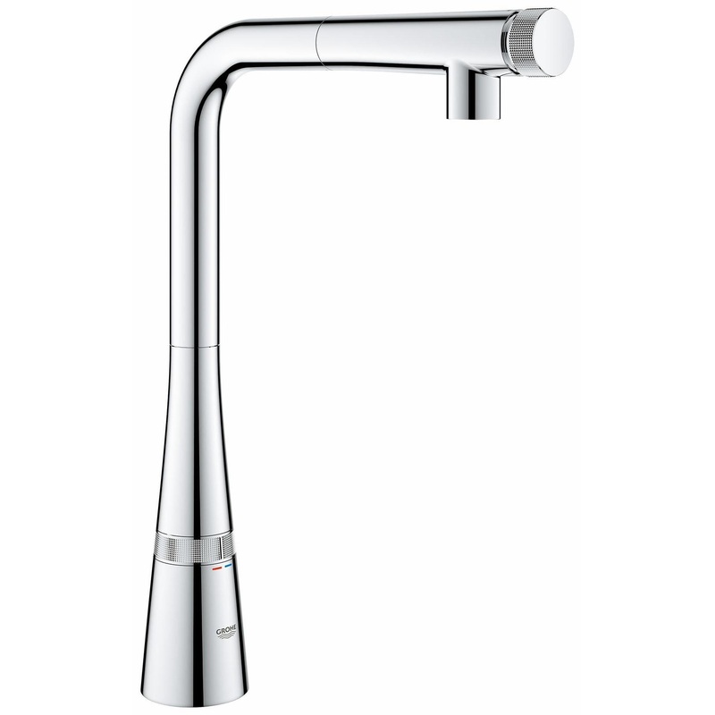Zedra SmartControl Kitchen Faucet with Pullout Spray – CHROME 31559002 Grohe