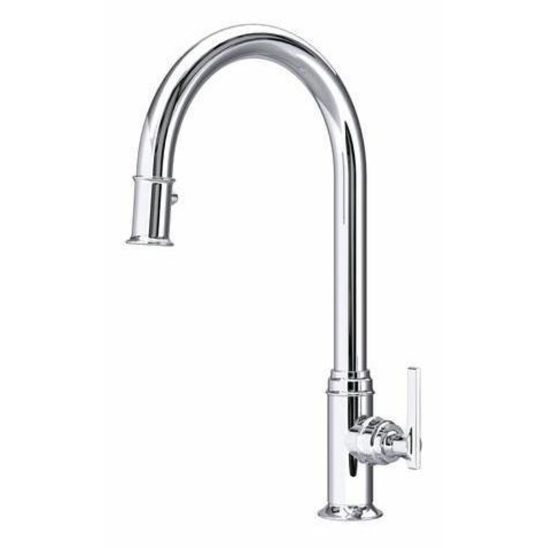 Southbank Kitchen Faucet with Pulldown Spray – Polished Chrome U.SB55D1LMAPC Perrin & Rowe