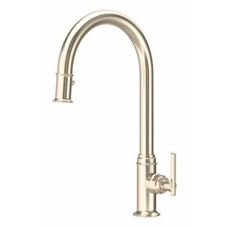 Southbank Kitchen Faucet with Pulldown Spray – Satin Nickel U.SB55D1LMSTN Perrin & Rowe