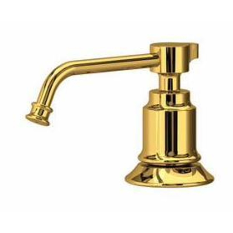 Southbank Soap Dispenser – Unlacquered Brass U.SB80SDULB Perrin & Rowe