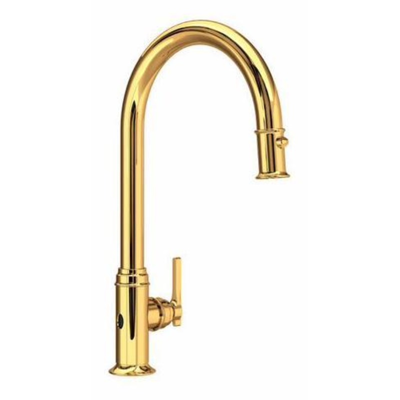 Southbank Touchless Kitchen Faucet with Pulldown Spray – English Gold U.SB53D1LMEG Perrin & Rowe