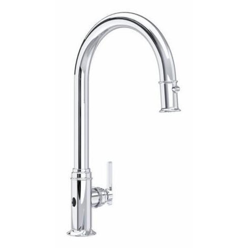 Southbank Touchless Kitchen Faucet with Pulldown Spray – Polished Chrome U.SB53D1LMAPC Perrin & Rowe