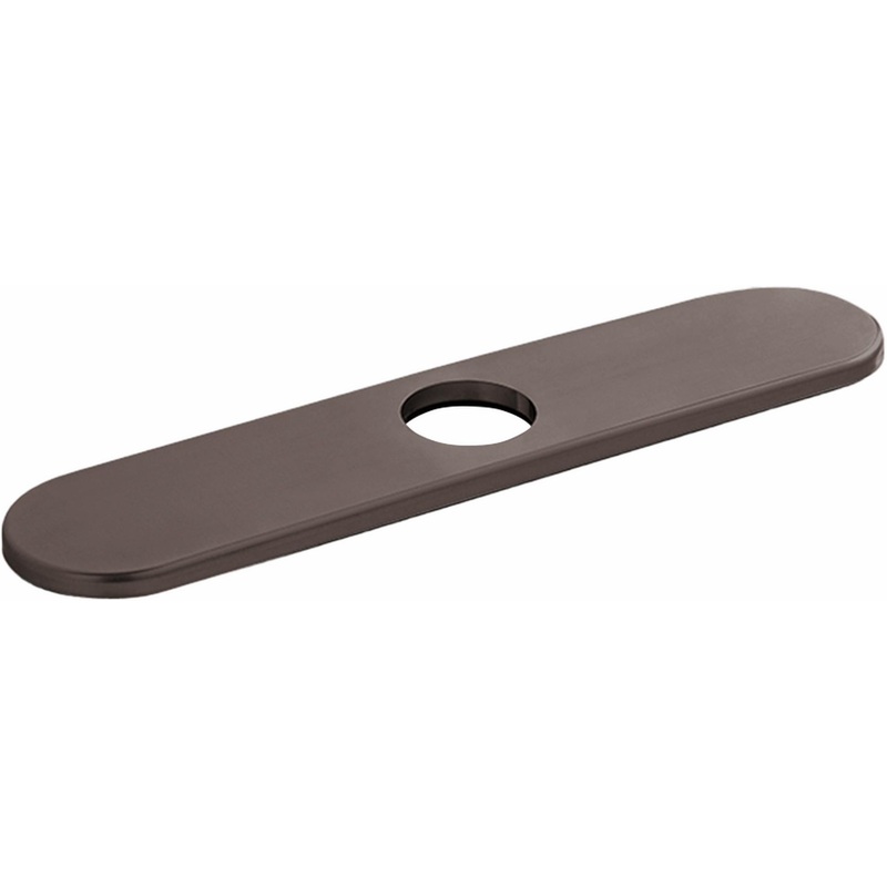 10″ Escutcheon (Deck Plate) – Brushed Black Chrome 14019341 Hansgrohe
