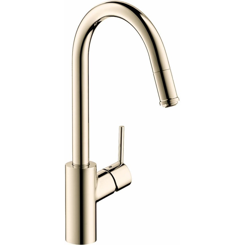 Talis S Kitchen Faucet With Pulldown Spray – Polished Nickel 14872831 Hansgrohe