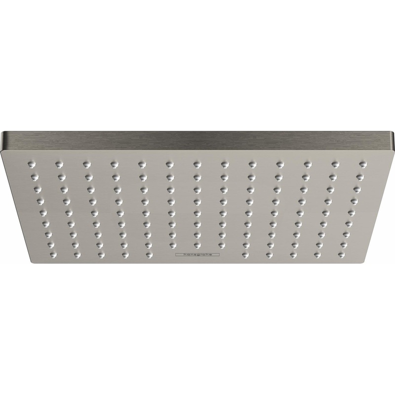 Vernis Shape 230 1-Function Shower Head – Brushed Nickel 26281821 Hansgrohe