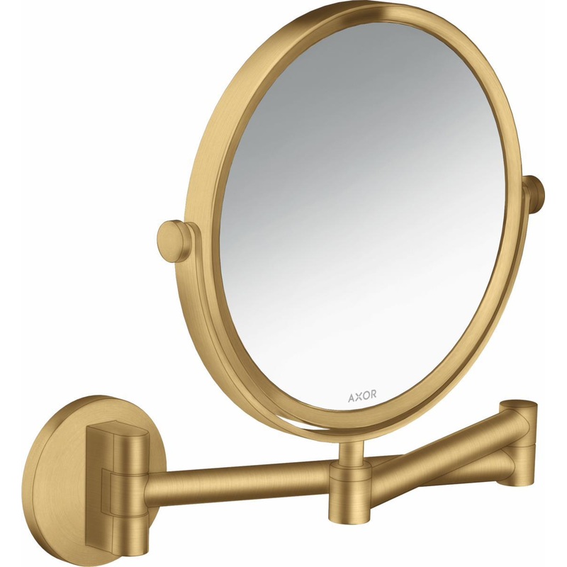 Axor Universal Circular Shaving Mirror – Brushed Gold Optic 42849250 Axor