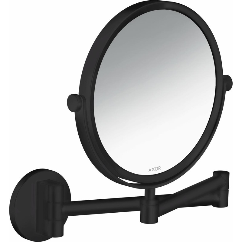 Axor Universal Circular Shaving Mirror – Matte Black 42849670 Axor