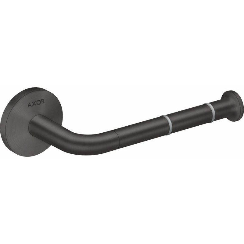 Axor Universal Circular Toilet Paper Holder – Brushed Black Chrome 42856340 Axor