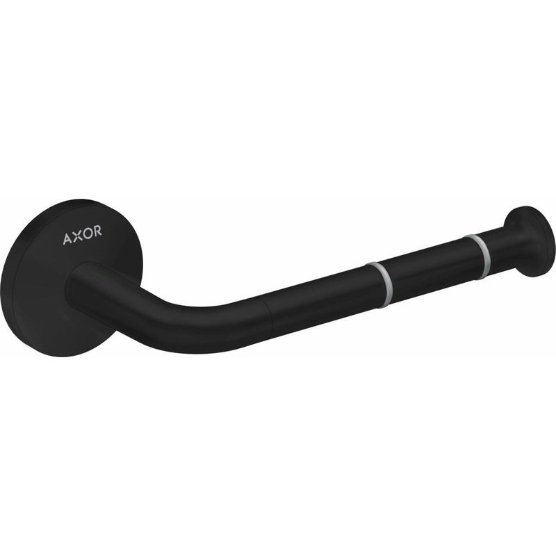 Axor Universal Circular Toilet Paper Holder – Matte Black 42856670 Axor