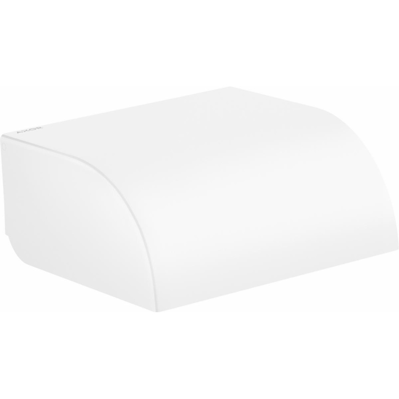Axor Universal Circular Toilet Paper Holder with Cover – Matte White 42858700 Axor