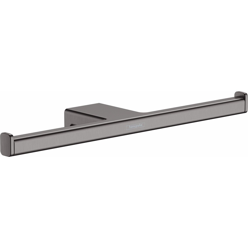 AddStoris Toilet Paper Holder – Brushed Black Chrome 41748340 Hansgrohe