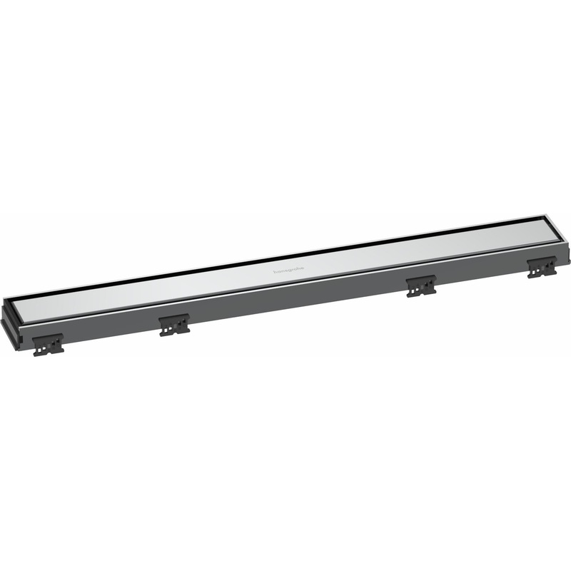 RainDrain Match Trim for 23 5/8″ Rough with Height Adjustable Frame – Chrome 56036001 Hansgrohe