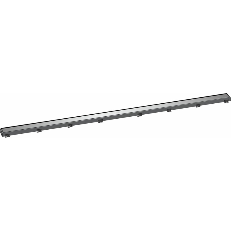 RainDrain Match Trim for 59 1/8″ Rough with Height Adjustable Frame – Chrome 56127001 Hansgrohe
