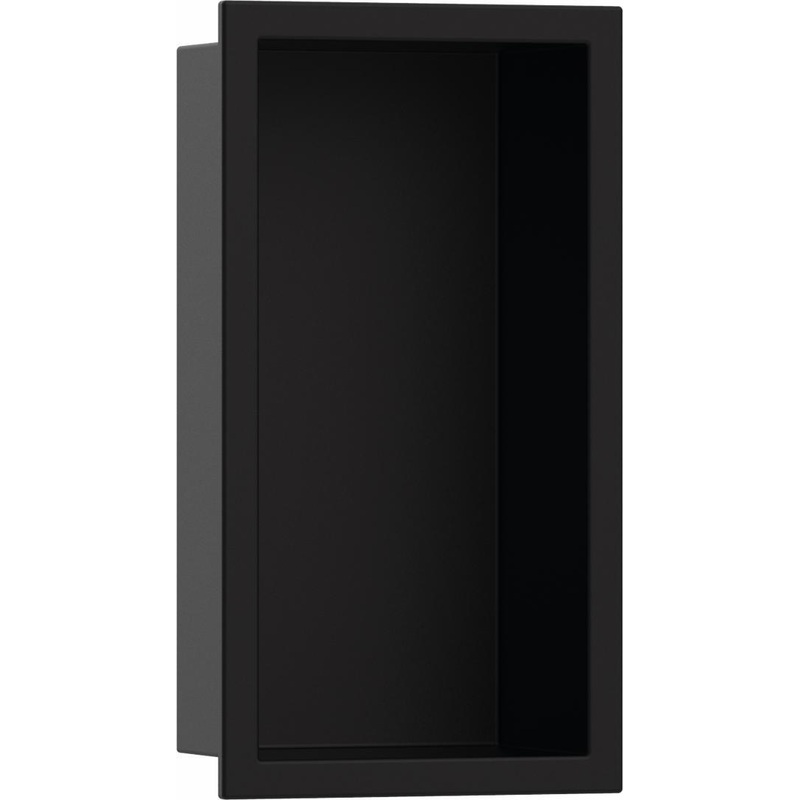 XtraStoris Original Wall Niche with Frame 12″x 6″x 5.5″ – Matte Black 56092670 Hansgrohe