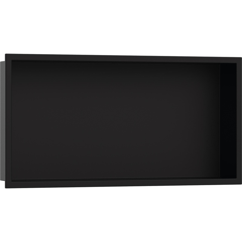 XtraStoris Original Wall Niche with Integrated Frame 12″x 24″x 4″ – Matte Black 56064670 Hansgrohe