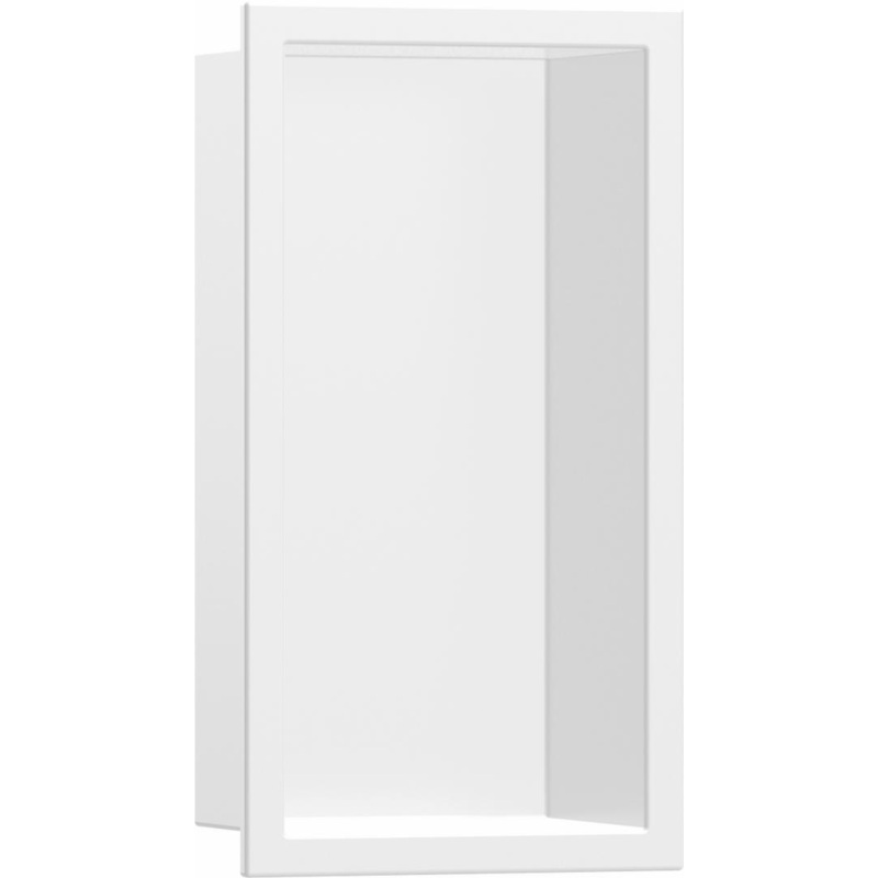 XtraStoris Original Wall Niche with Integrated Frame 12″x 6″x 4″ – Matte White 56057700 Hansgrohe