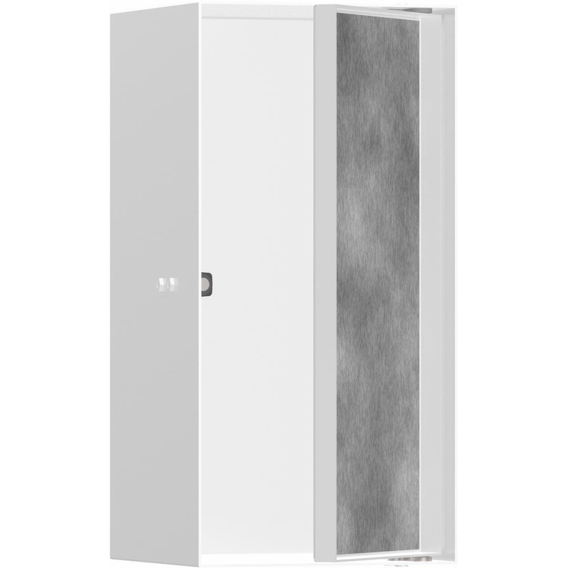 XtraStoris Rock Wall Niche with Tileable Door 12″x 6″x 5.5″ – Matte White 56088700 Hansgrohe