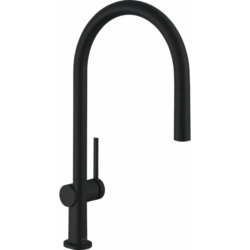 Talis N Kitchen Faucet With Pulldown Spray – Matte Black 72857671 Hansgrohe