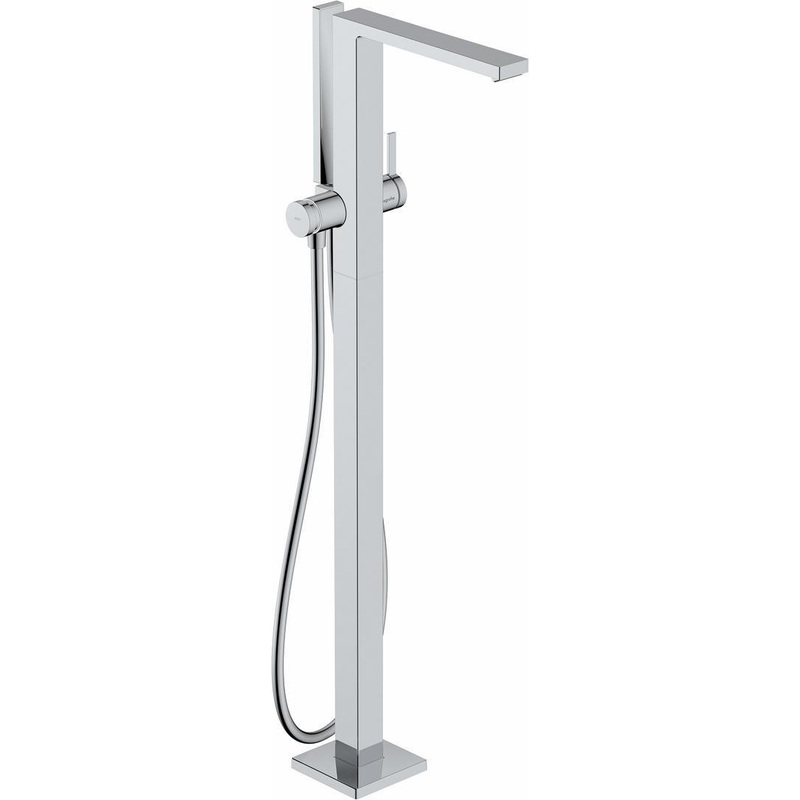 Tecturis E Freestanding Tub Filler Trim with Hand Shower – Chrome 73445001 Hansgrohe