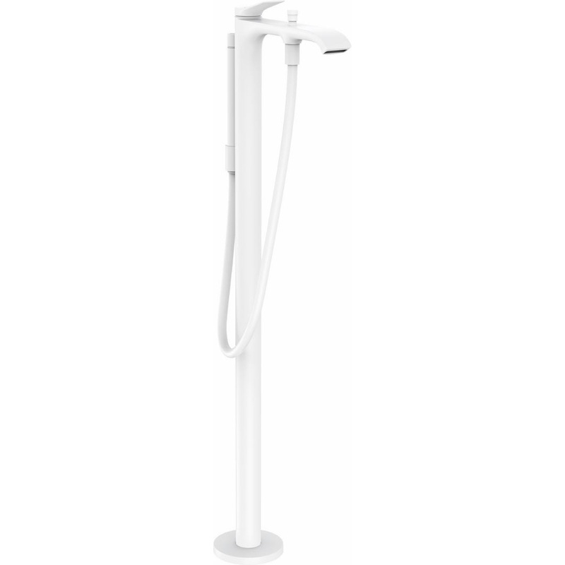 Vivenis Free Standing Tub Filler Trim With Hand Shower – Matte White 75445701 Hansgrohe