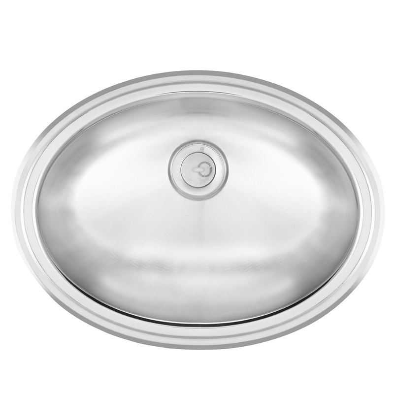 Drop-In Bathroom Sink – Stainless Steel V1418-5D Franke