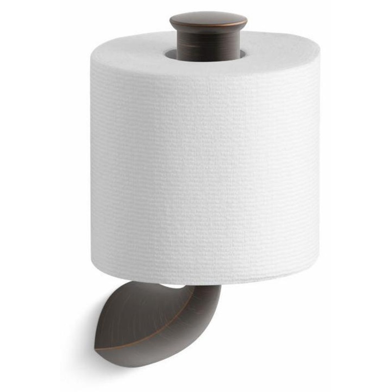 Alteo Vertical Toilet Paper Holder – Oil-Rubbed Bronze 37056-2BZ Kohler