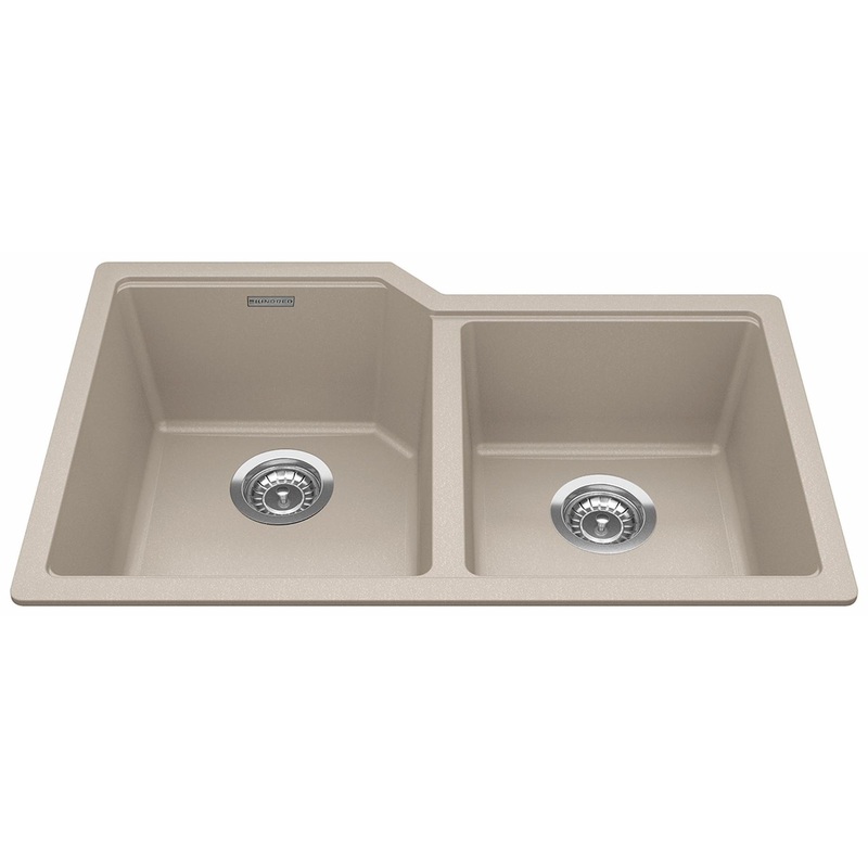 Urban 30-11/16″ Granite 1.5 Bowl Undermount Kitchen Sink – Champagne MGC2031U-9CHA Kindred