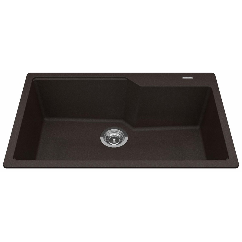 Urban 30-11/16″ Granite 1 Bowl Drop-In Kitchen Sink – Mocha MGSM2031-9ES Kindred
