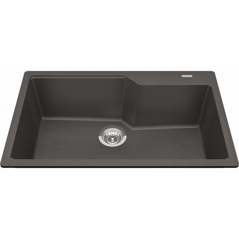 Urban 30-11/16″ Granite 1 Bowl Drop-In Kitchen Sink – Slate grey MGSM2031-9SLG Kindred